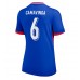 Maillot de foot France Eduardo Camavinga #6 Domicile vêtements Femmes Europe 2024 Manches Courtes